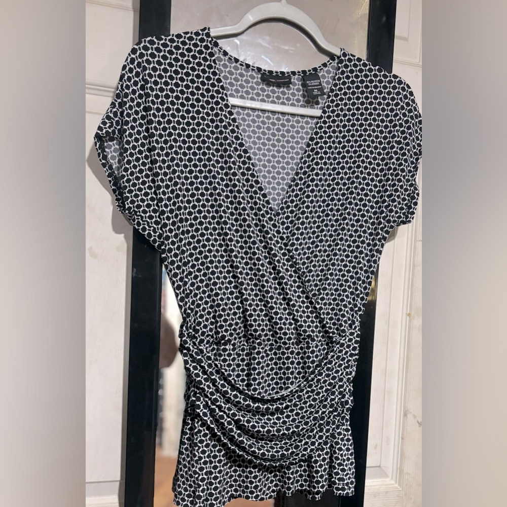 NY & Co Faux wrap top